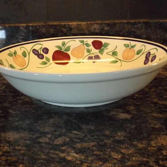 Princess House Orchard Medley Large Pasta Bowl - Picture 5 of 6